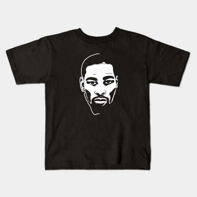 BROOKLYN NET'S KEVIN DURANT Kids T-Shirt by Headsobig